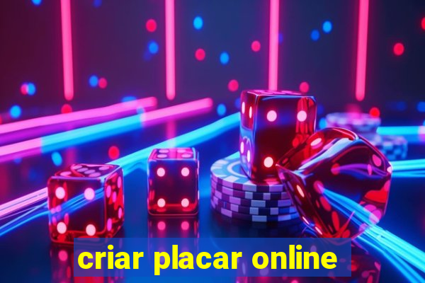 criar placar online